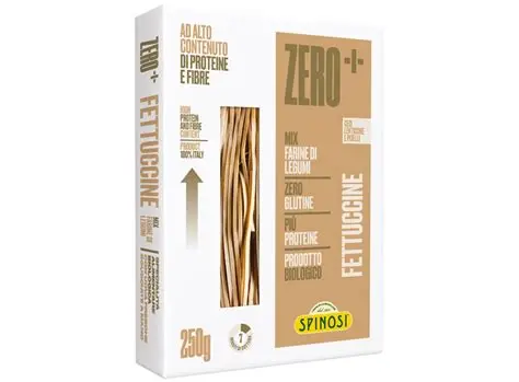 Fettuccine zonder gluten- linzen, kikkererwten en erwten (250g)